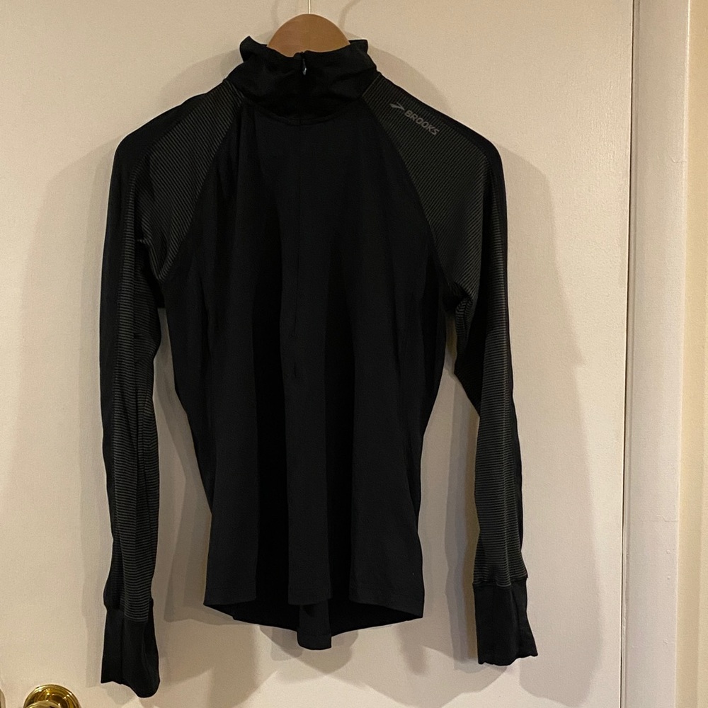 Brooks Black Womens Running Shirt